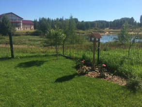 3D заборы для детского сада 25 метров