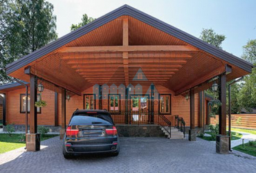 Деревянные навесы