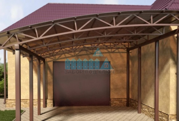 Навесы односкатные