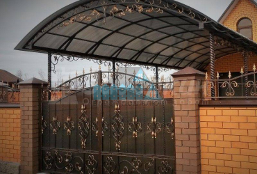 Навесы кованые